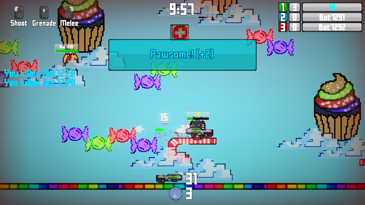 Crazy Critters - Combat Cats Steam CD Key