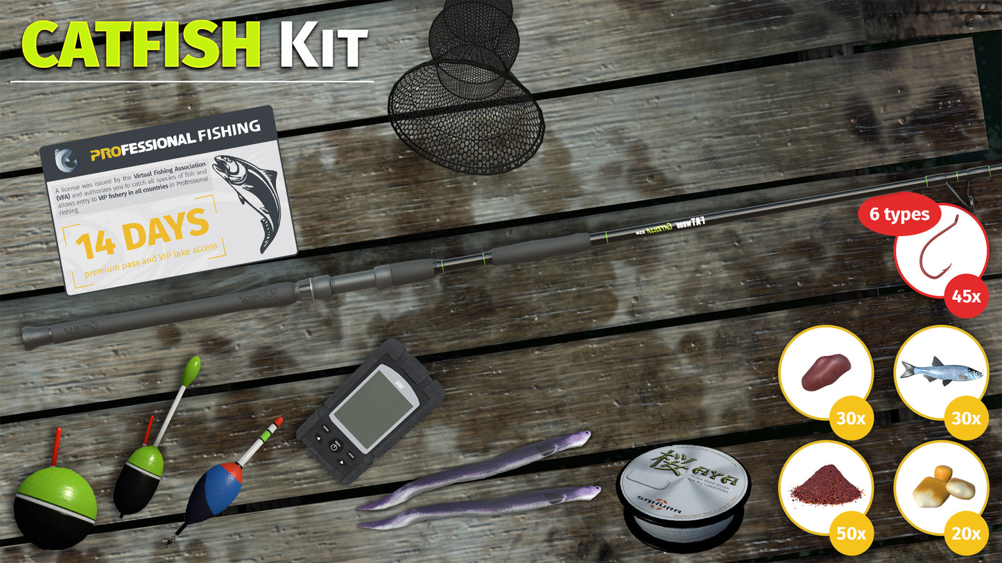 Professional Fishing - Catfish Kit DLC Steam CD Key