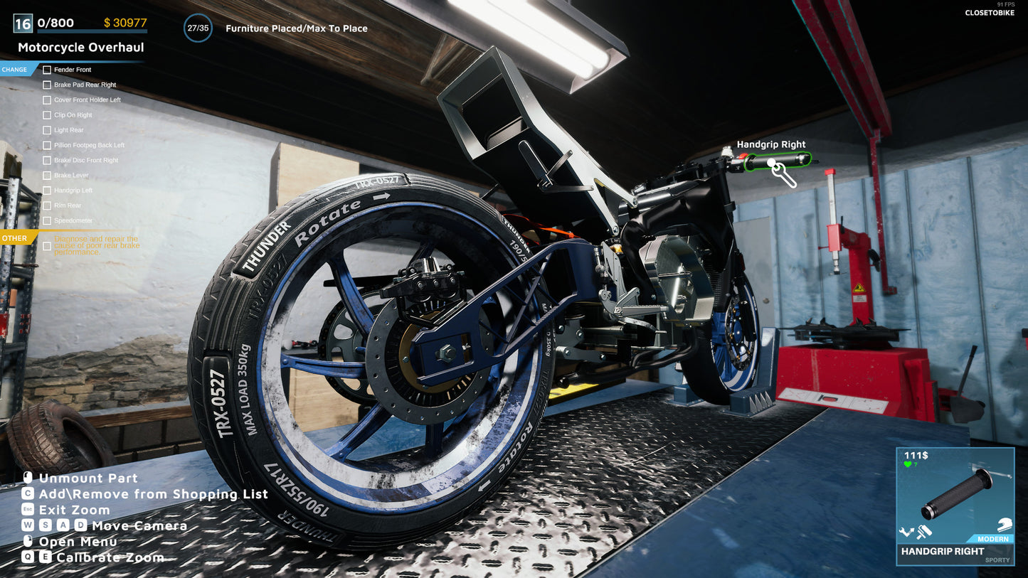 Motorcycle Mechanic Simulator 2021 NA PS4/PS5 CD Key