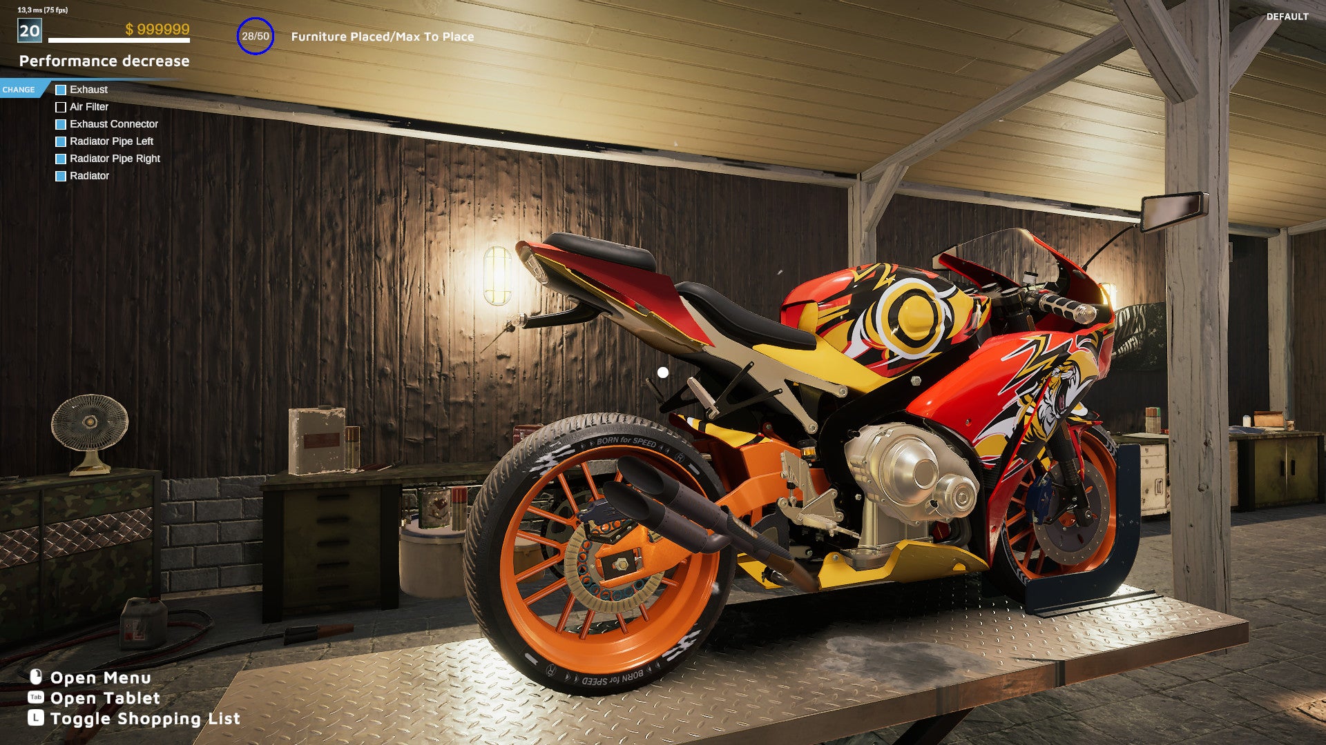 Motorcycle Mechanic Simulator 2021 NA PS4/PS5 CD Key