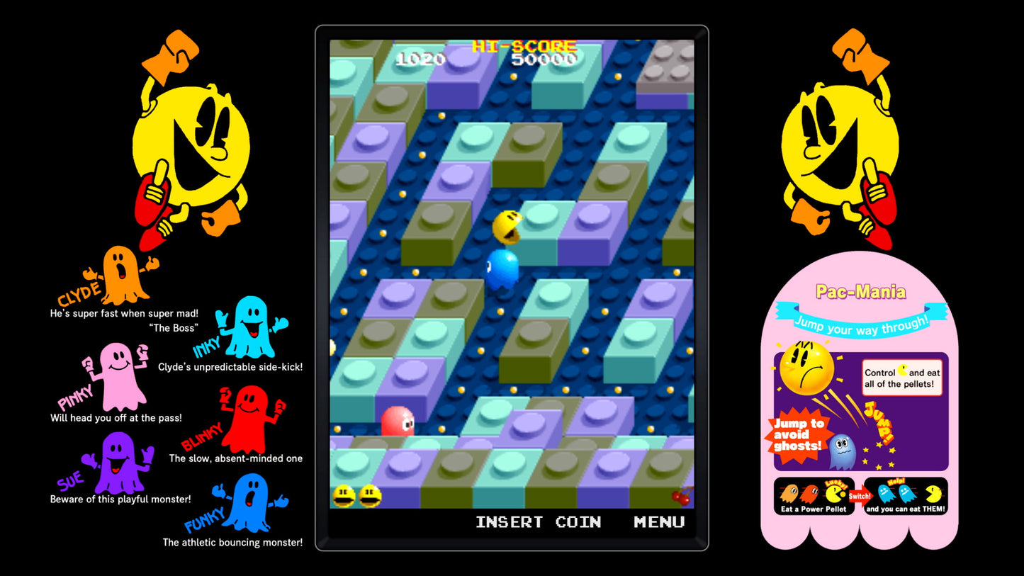 PAC-MAN MUSEUM+ EU XBOX One / Xbox Series X|S / PC CD Key