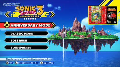 Sonic Origins Nintendo Switch Online Account Activation