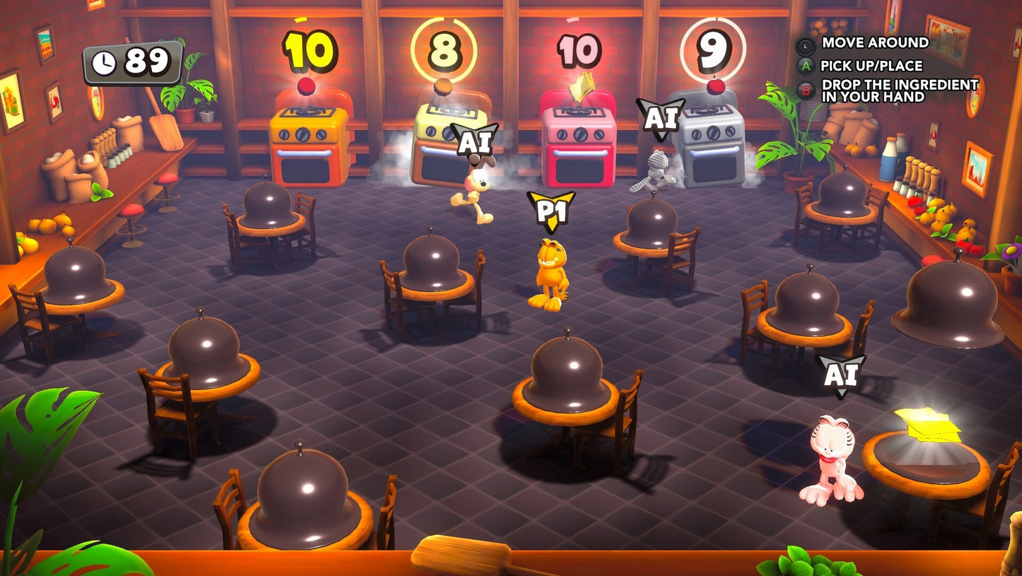 Garfield Lasagna Party EU Nintendo Switch CD Key