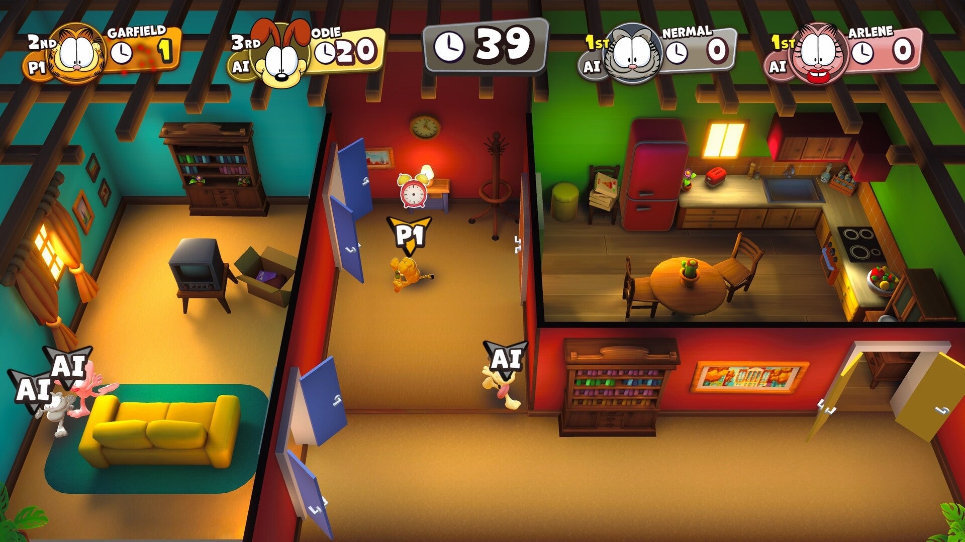 Garfield Lasagna Party EU Nintendo Switch CD Key