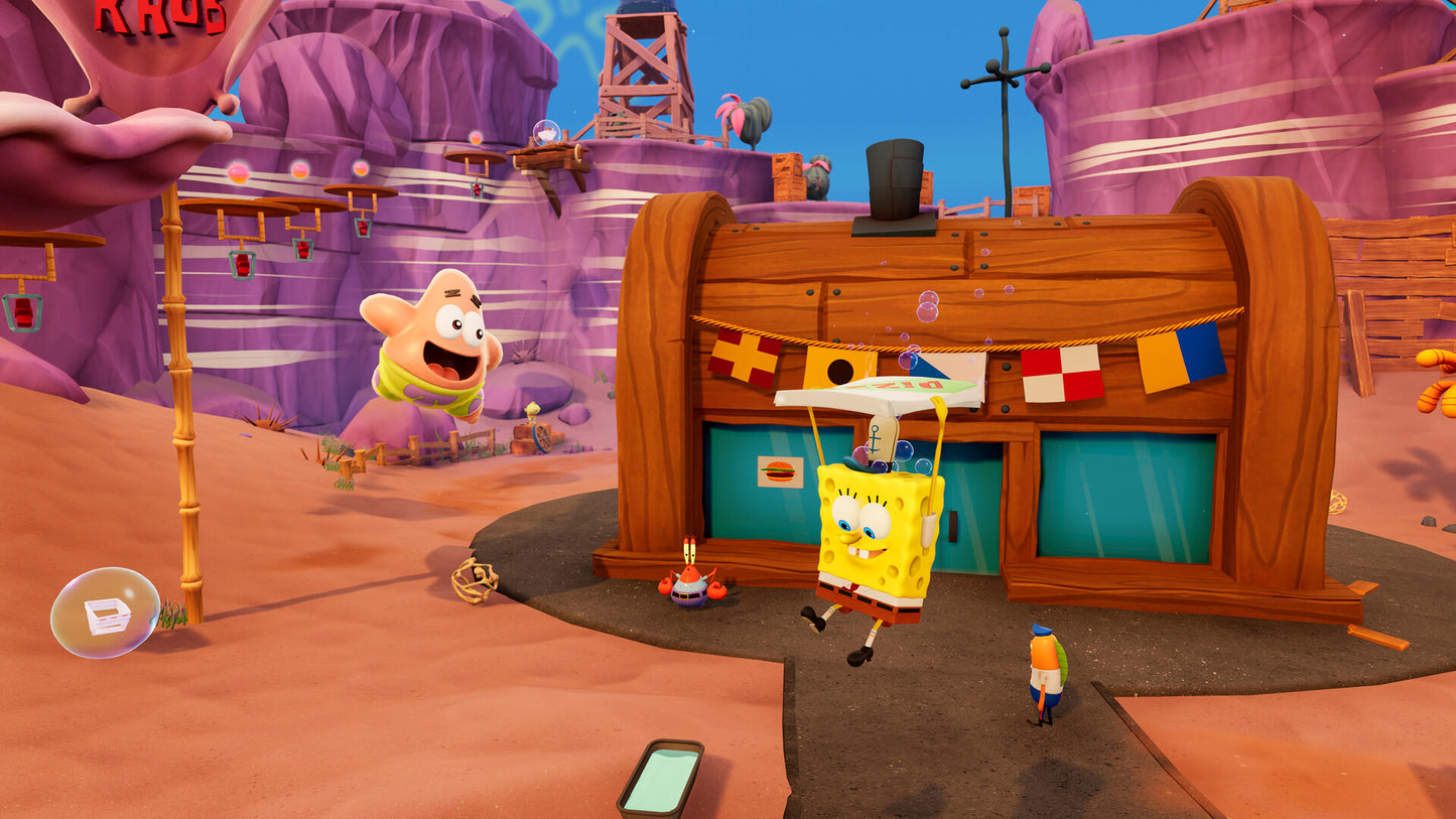 SpongeBob SquarePants: The Cosmic Shake PS4 Account