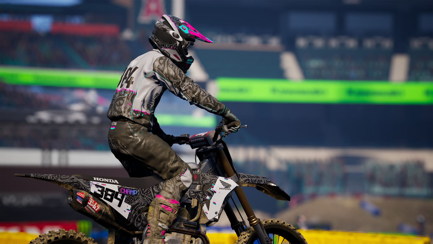 Monster Energy Supercross 6 - Pixel Blast Customization Pack DLC EU PS4 CD Key