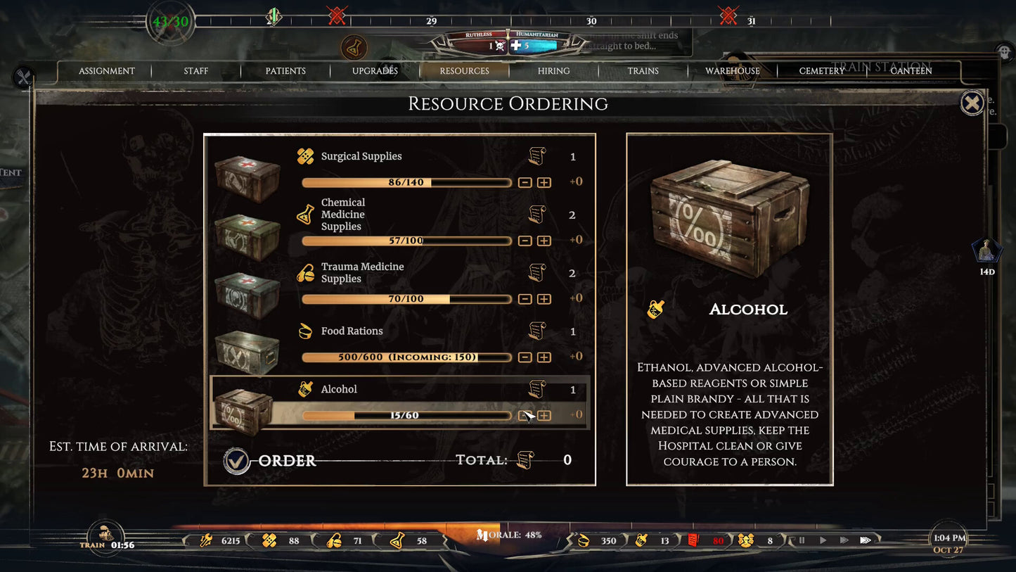 War Hospital PS5 Account