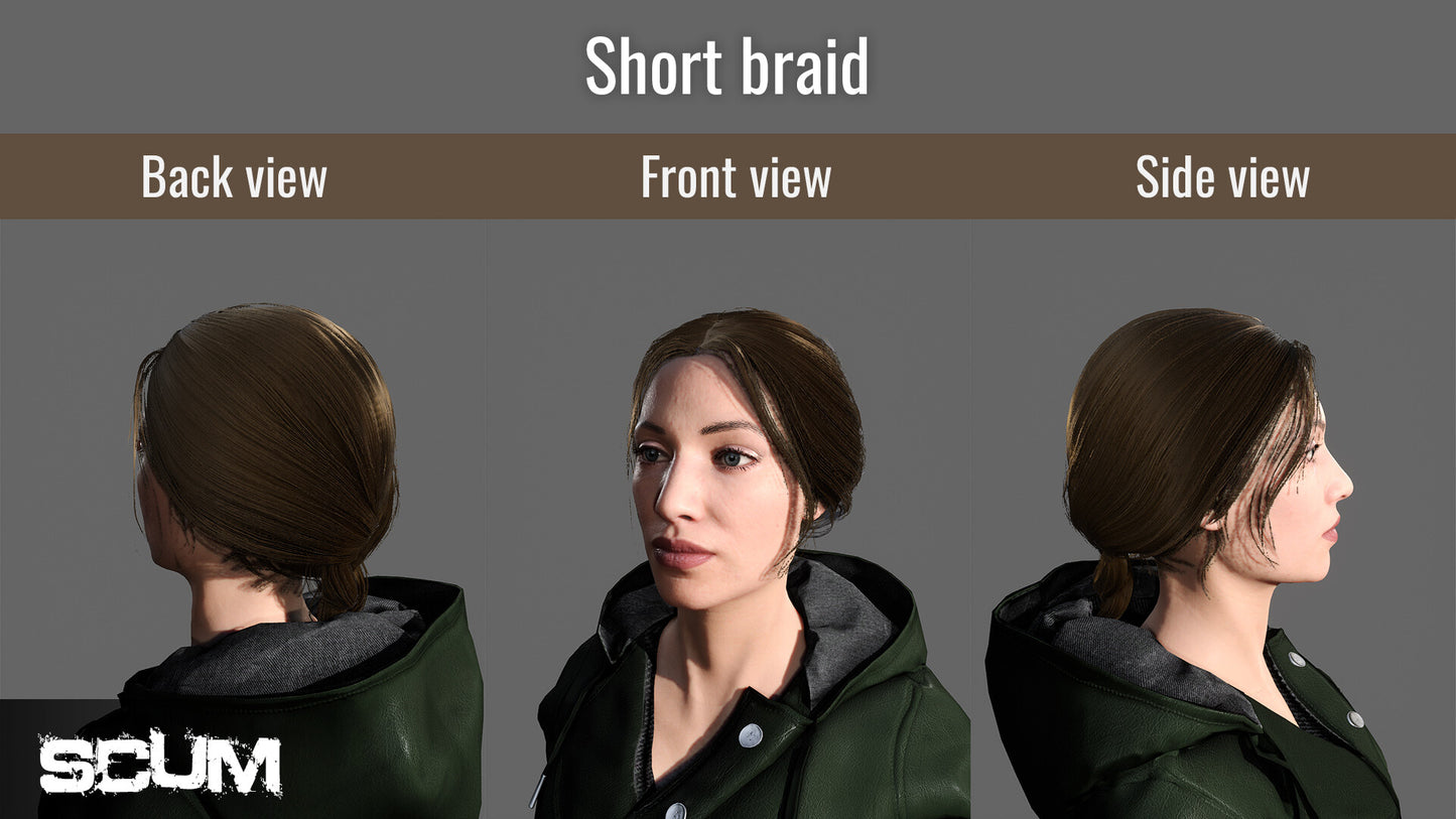 SCUM - Female Hair Pack DLC Steam CD Key
