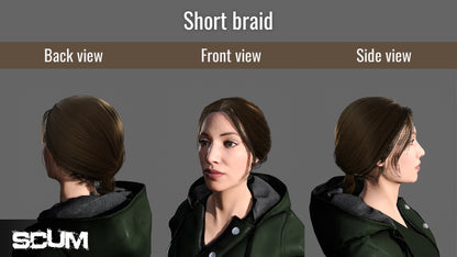 SCUM - Female Hair Pack DLC Steam CD Key