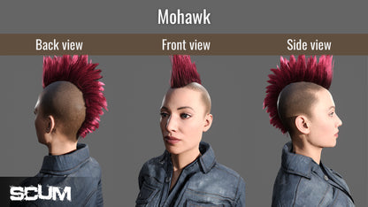 SCUM - Female Hair Pack DLC Steam CD Key