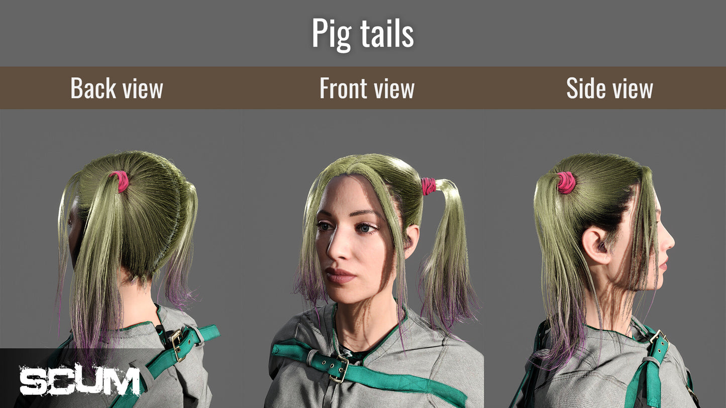 SCUM - Female Hair Pack DLC Steam CD Key