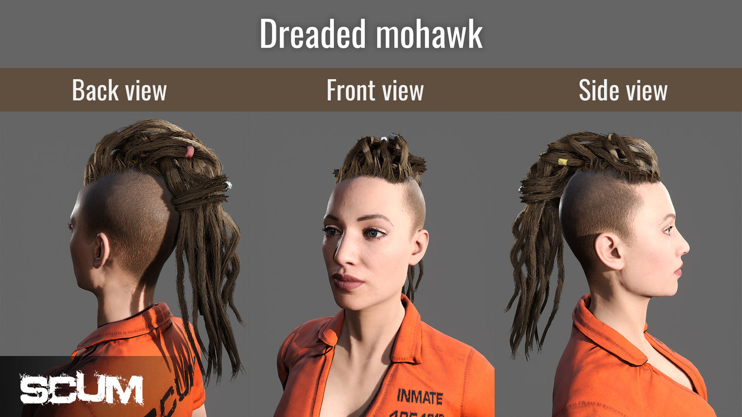 SCUM - Female Hair Pack DLC Steam CD Key