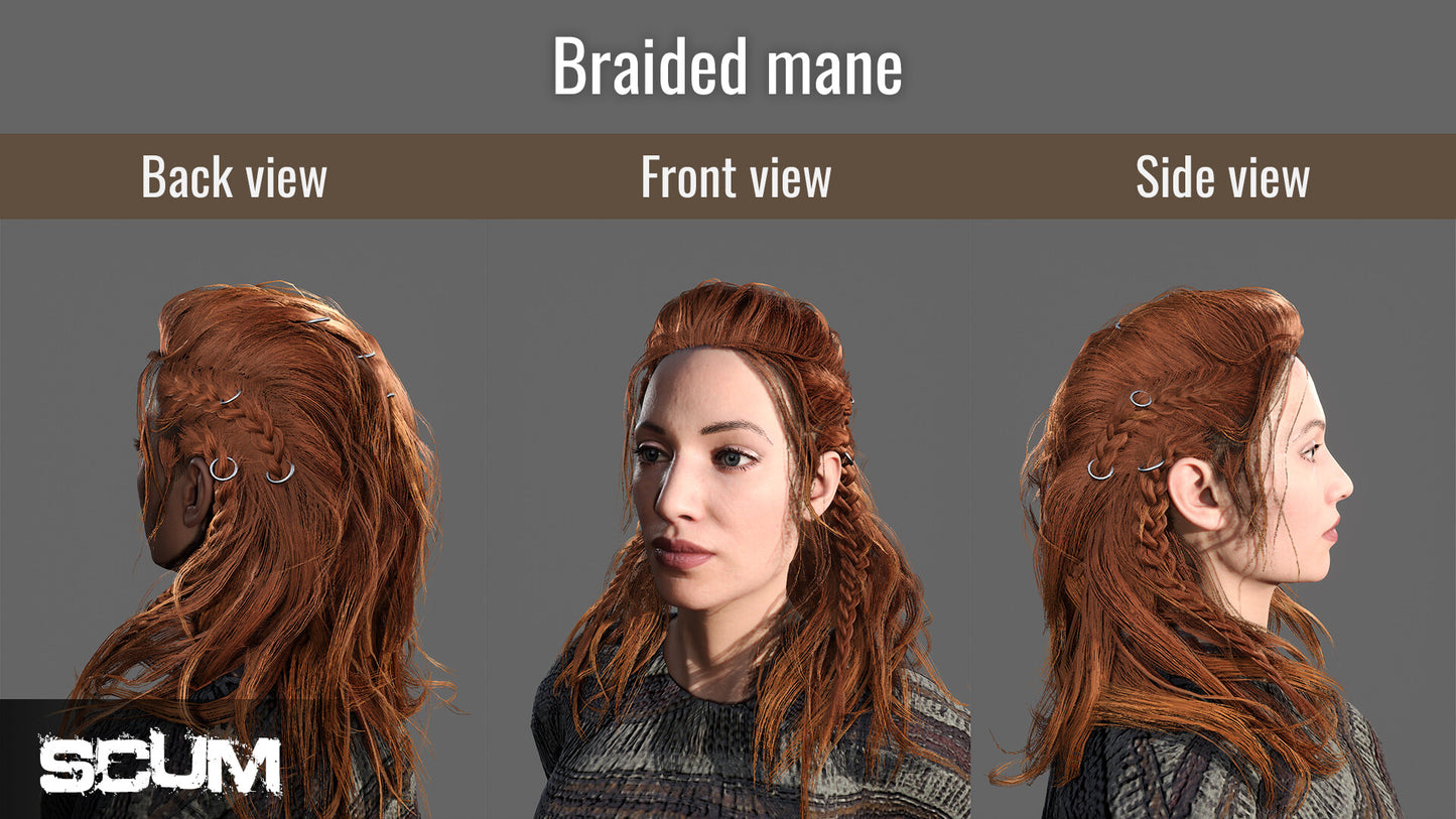 SCUM - Female Hair Pack DLC Steam CD Key