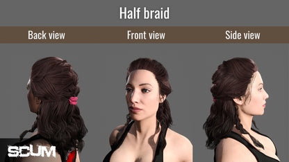 SCUM - Female Hair Pack DLC Steam CD Key