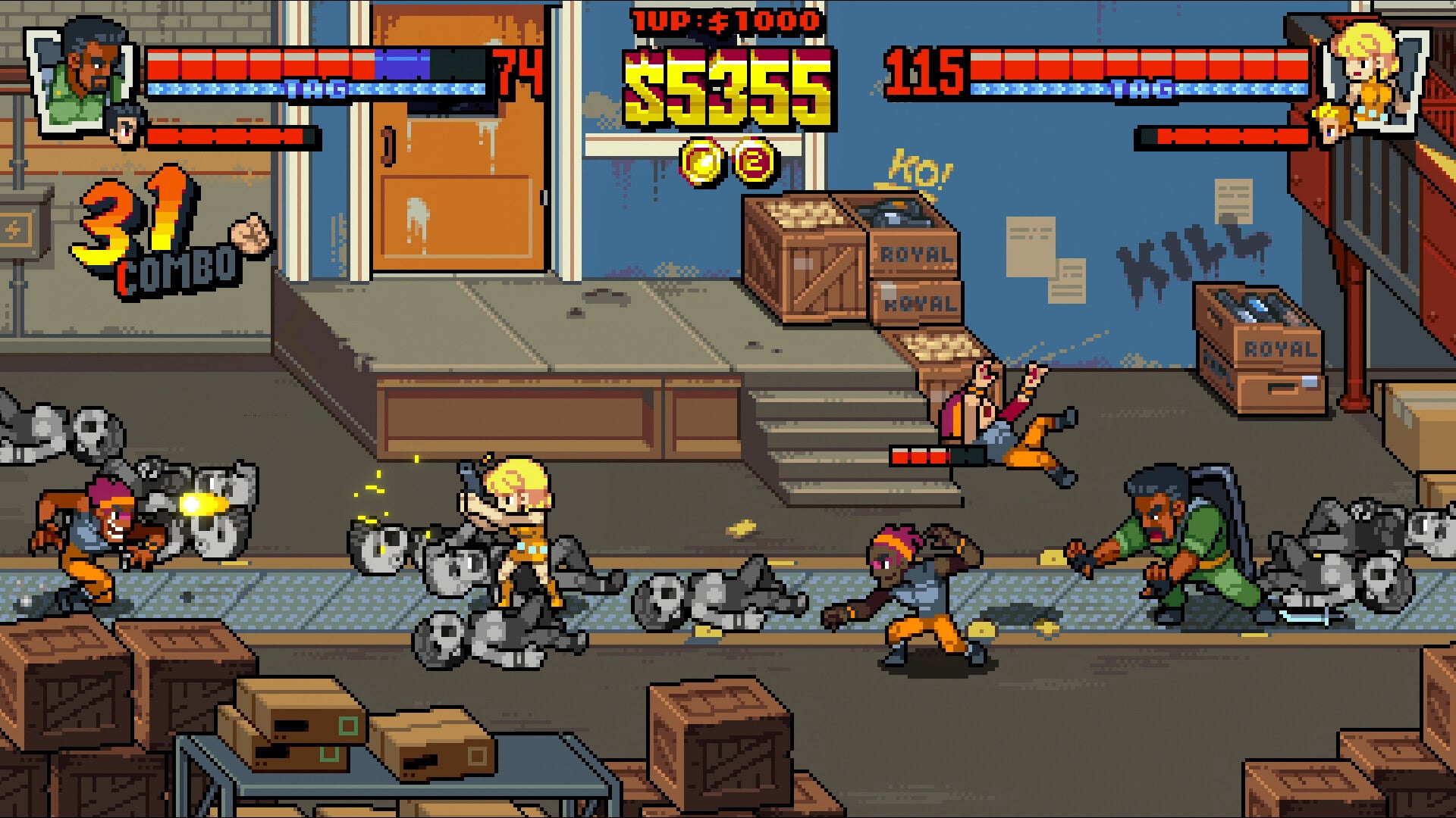 Double Dragon Gaiden: Rise Of The Dragons US XBOX One / Xbox Series X|S CD Key