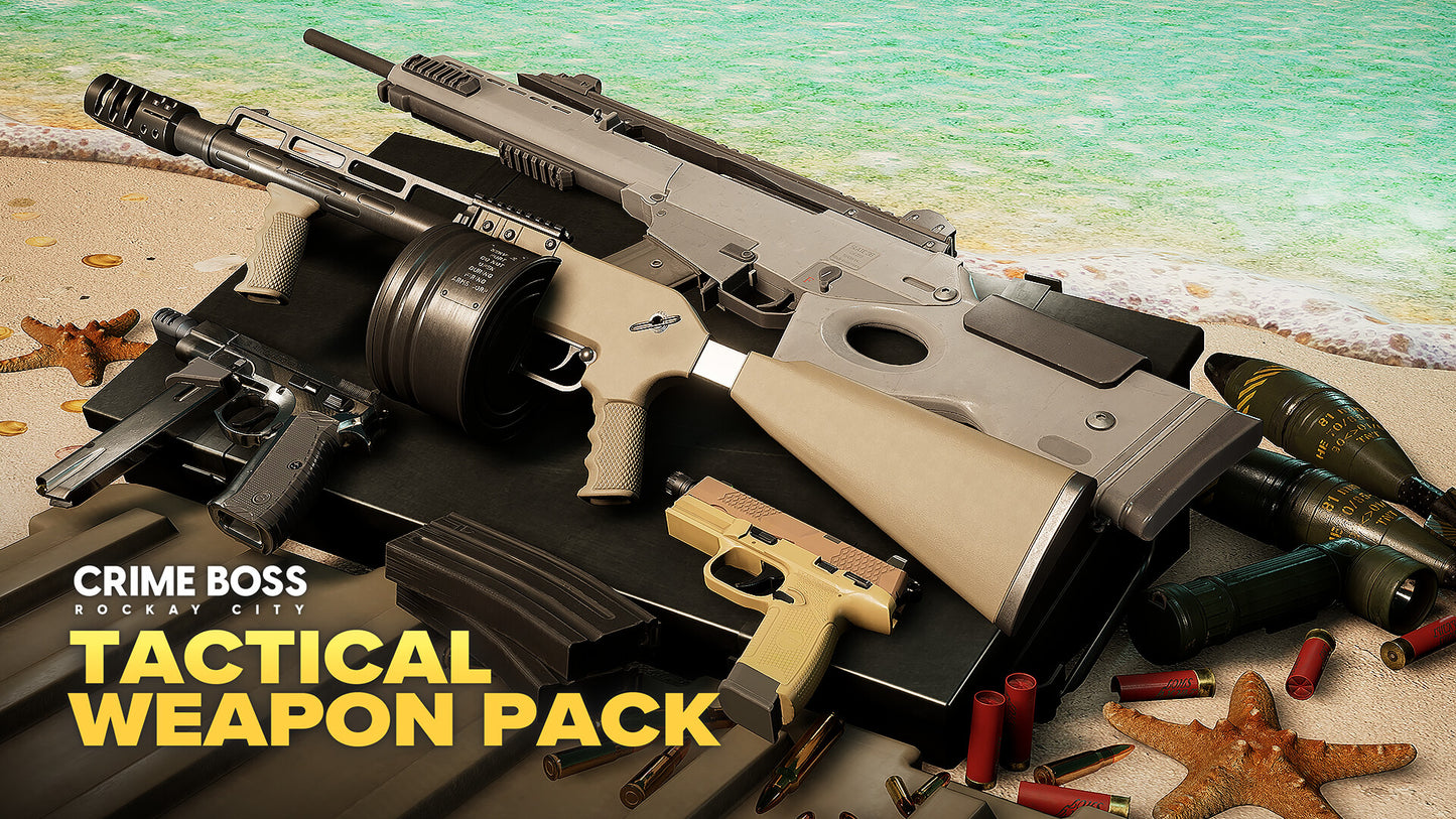 Crime Boss: Rockay City - Tactical Weapon Pack DLC EU (without DE) PS5 CD Key