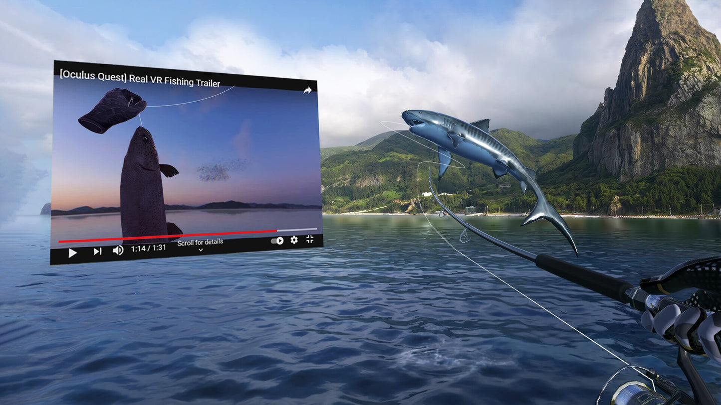 Real VR Fishing Meta Quest Gift