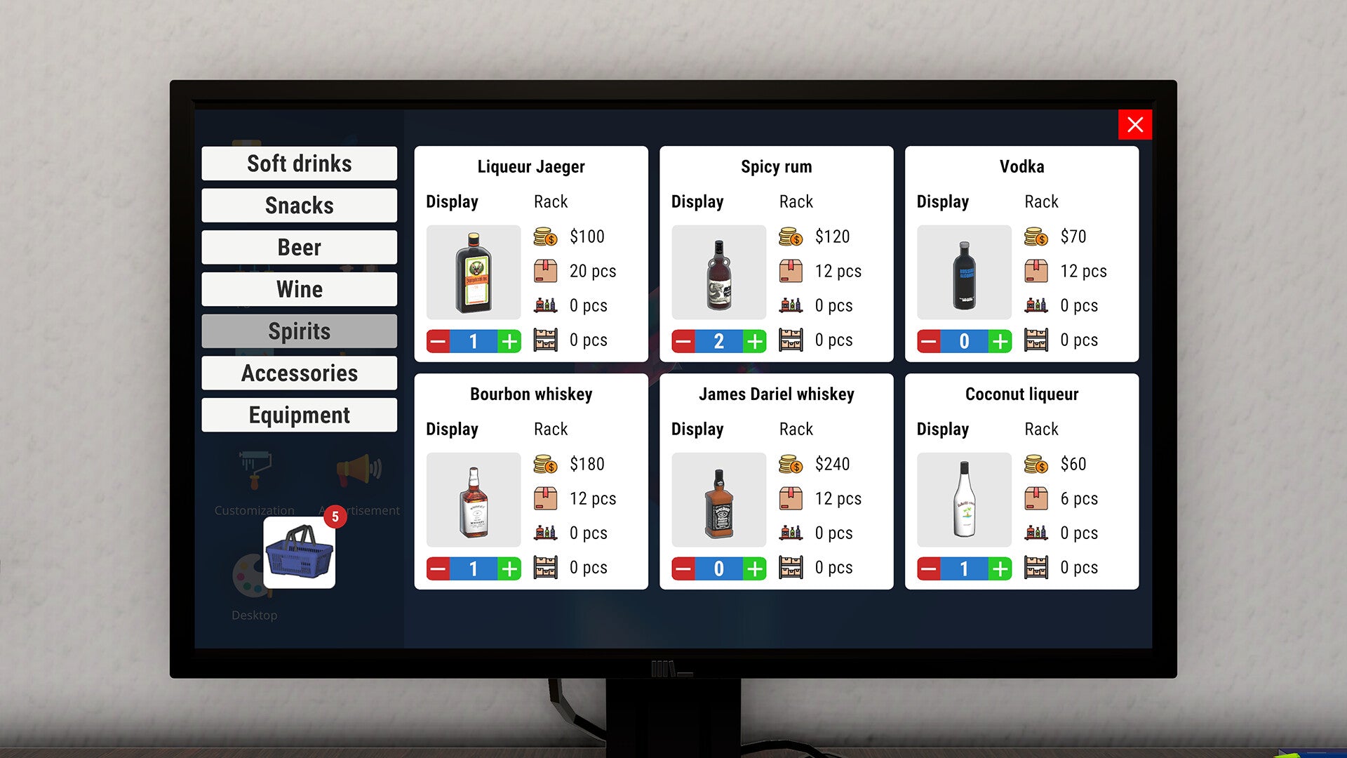 Liquor Store Simulator EU PS5 CD key