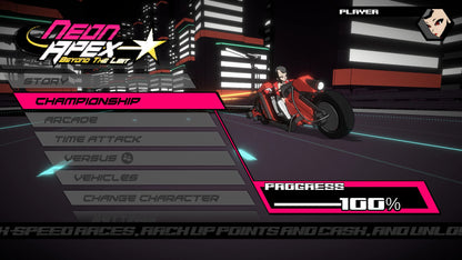 Neon Apex: Beyond the Limit EU Nintendo Switch CD Key