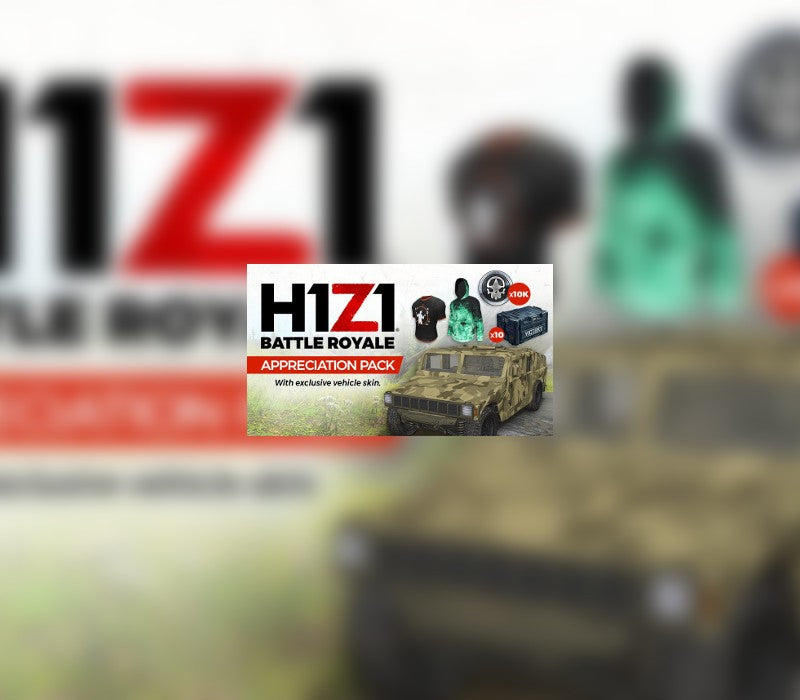 H1Z1 - Appreciation Pack DLC PC Steam Gift