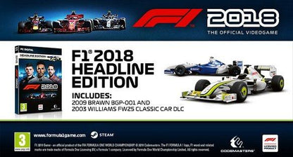 F1 2018 - Headline Edition DLC Steam CD Key
