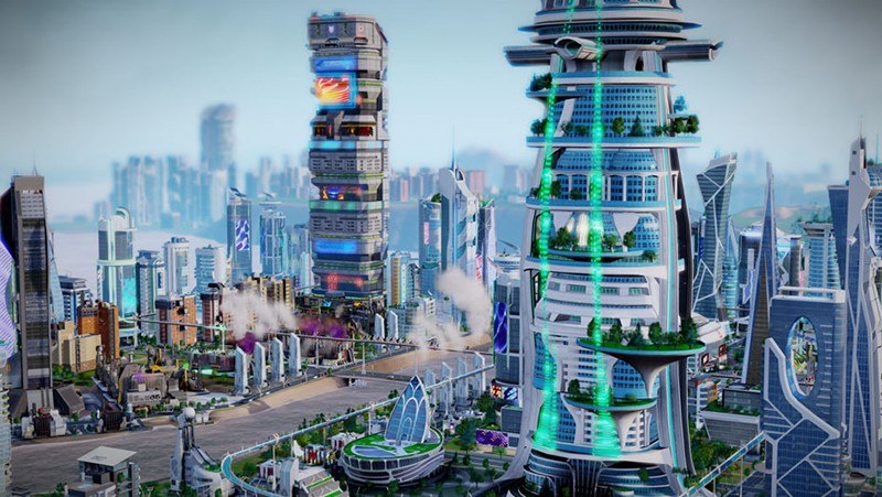 SimCity + SimCity Cities of Tomorrow Limited Edition Expansion Pack DLC PC EA App CD Key (PC/Mac)