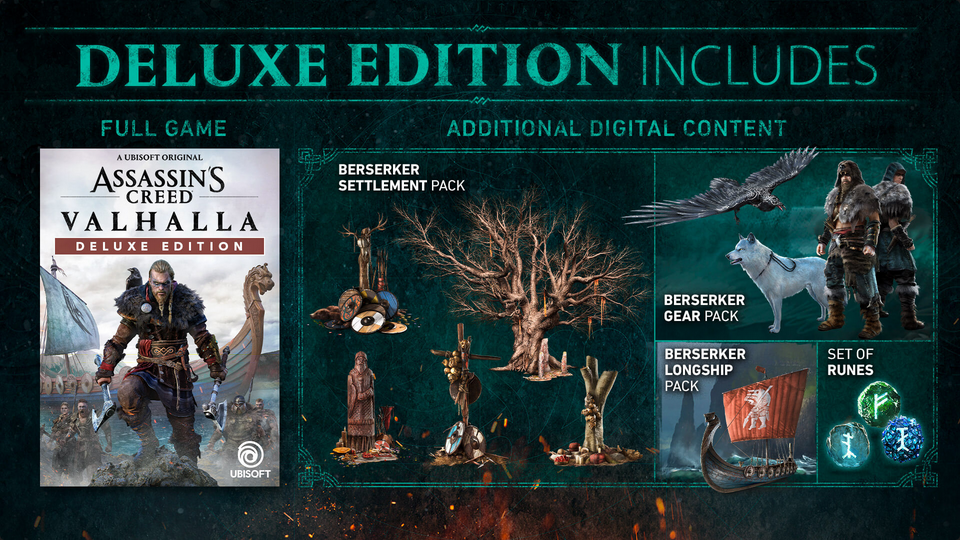Assassin's Creed Valhalla Deluxe Edition EU Xbox One CD Key