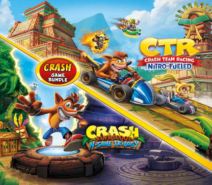 Crash Bandicoot Bundle - N. Sane Trilogy +  Nitro-Fueled PS4 Account
