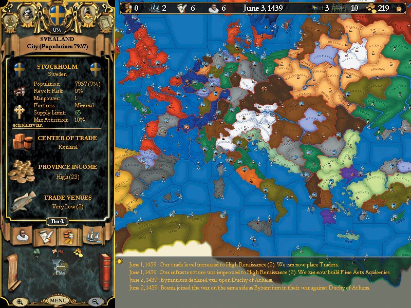 Europa Universalis II PC GOG CD Key