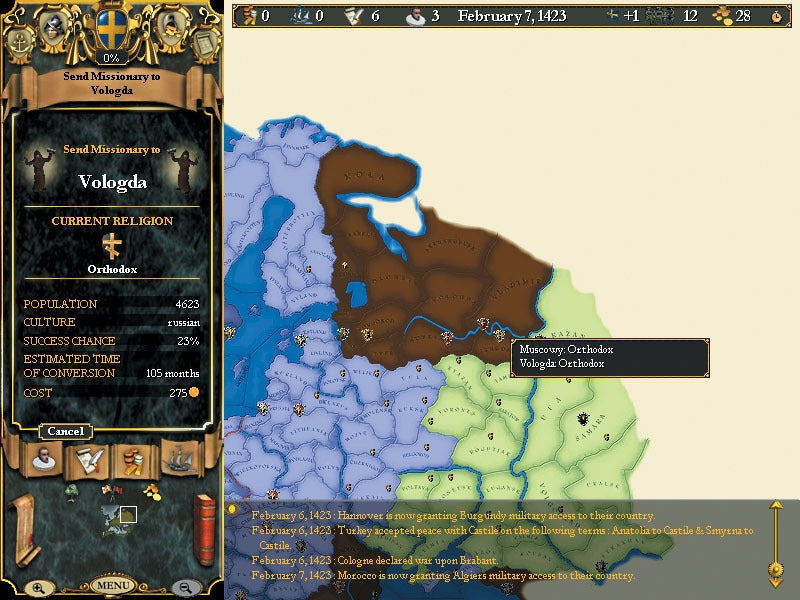 Europa Universalis II PC GOG CD Key