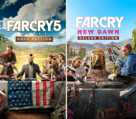 Far Cry 5 Gold Edition + Far Cry New Dawn Deluxe Edition Ultimate Bundle PS4/PS5 Account