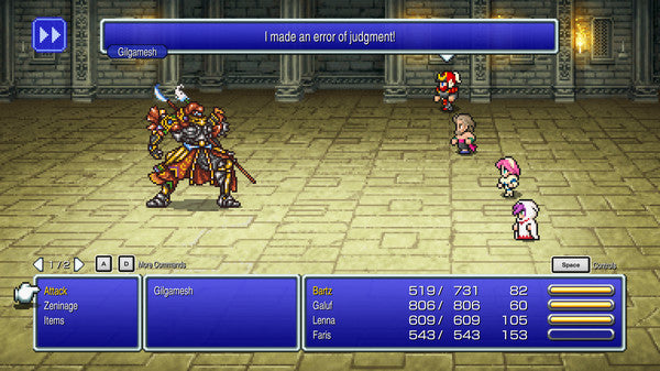 Final Fantasy I-VI Bundle PS4 Account