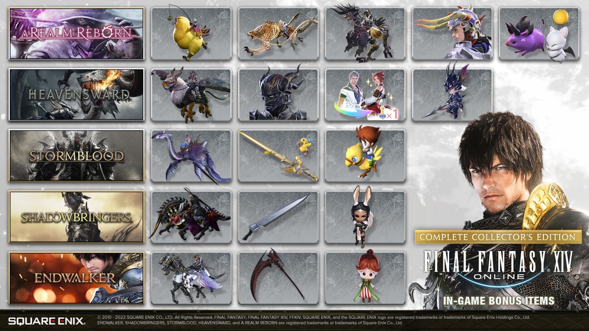 Final Fantasy XIV Online Complete Collector's Edition PS5 Account