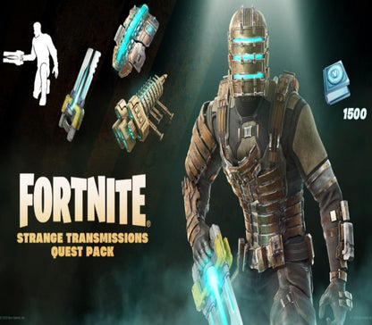 Fortnite - Strange Transmissions Quest Pack + 1,500 V-Bucks Challenge DLC ZA XBOX One / Xbox Series X|S CD Key