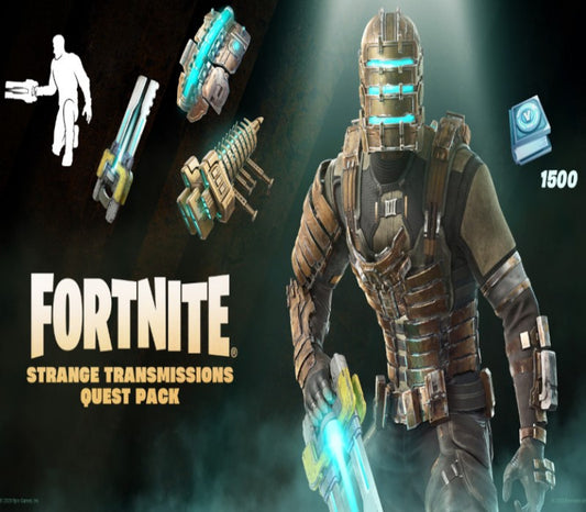 Fortnite - Strange Transmissions Quest Pack + 1,500 V-Bucks Challenge DLC ZA XBOX One / Xbox Series X|S CD Key