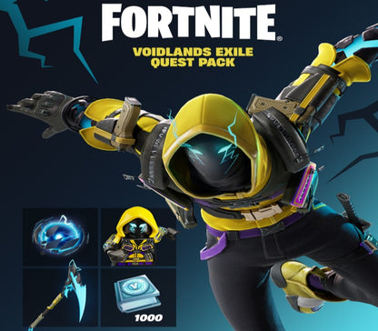Fortnite - Voidlands Exile Quest Pack + 1000 V-Bucks Challenge AR XBOX One / Xbox Series X|S CD Key