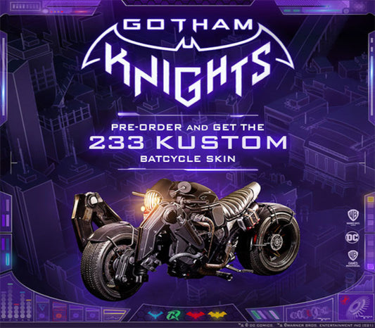 Gotham Knights - 233 Kustom Batcycle Skin EU DLC PS4 CD Key