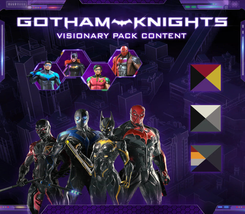 Gotham Knights - Visionary Pack DLC EN Language Only EU PS4 CD Key