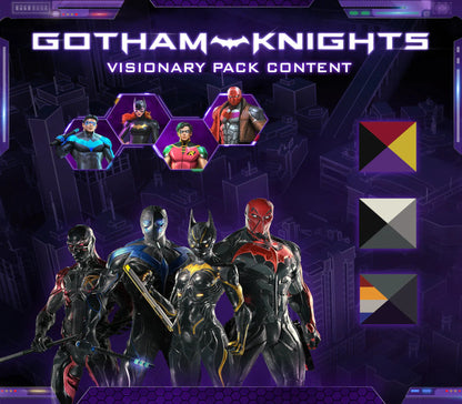 Gotham Knights - Visionary Pack DLC EN Language Only EU PS4 CD Key