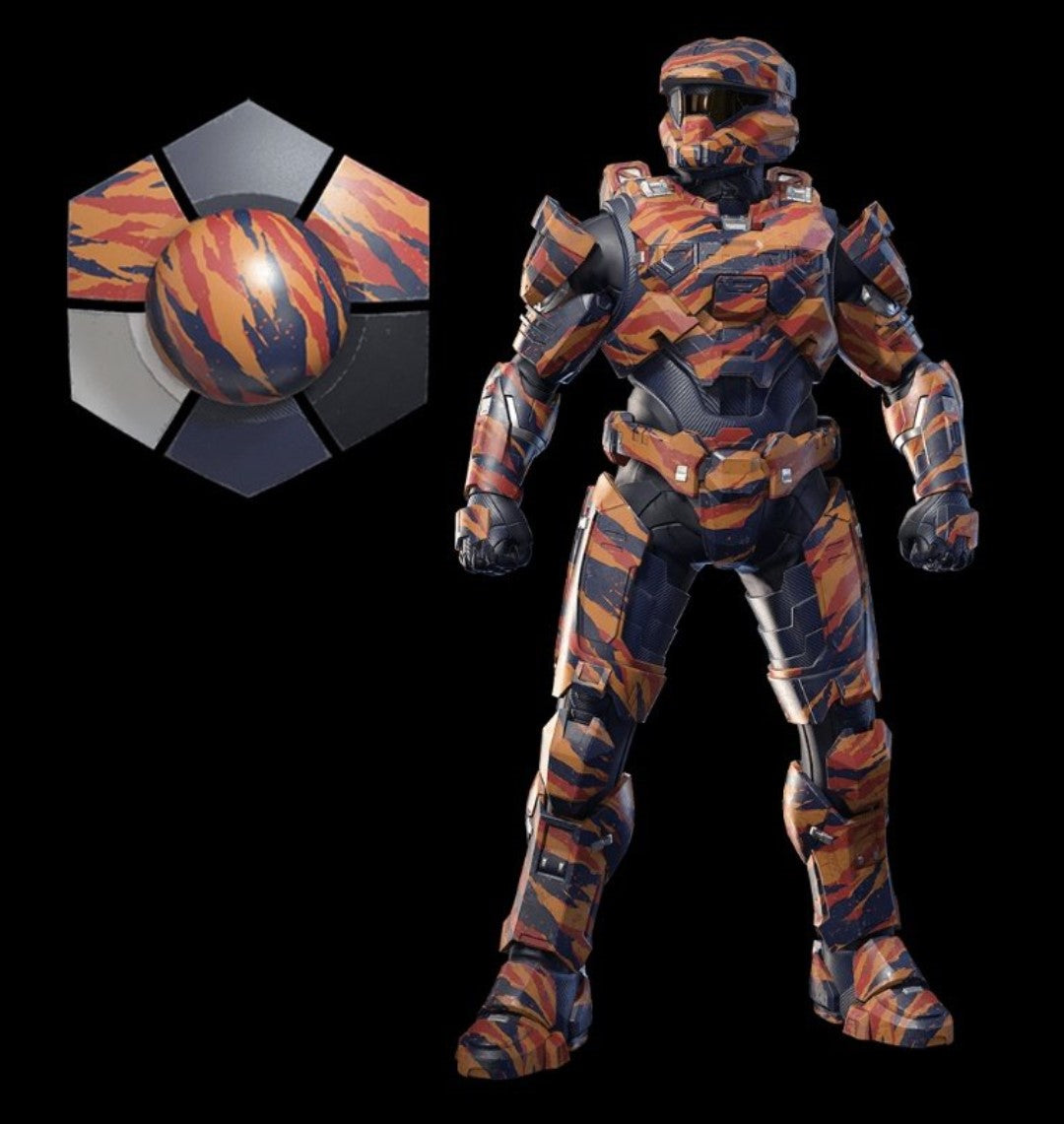Halo Infinite - Pass Tense Mountain Tiger Armor Coating DLC XBOX One / Xbox Series X|S / Windows 10 CD Key