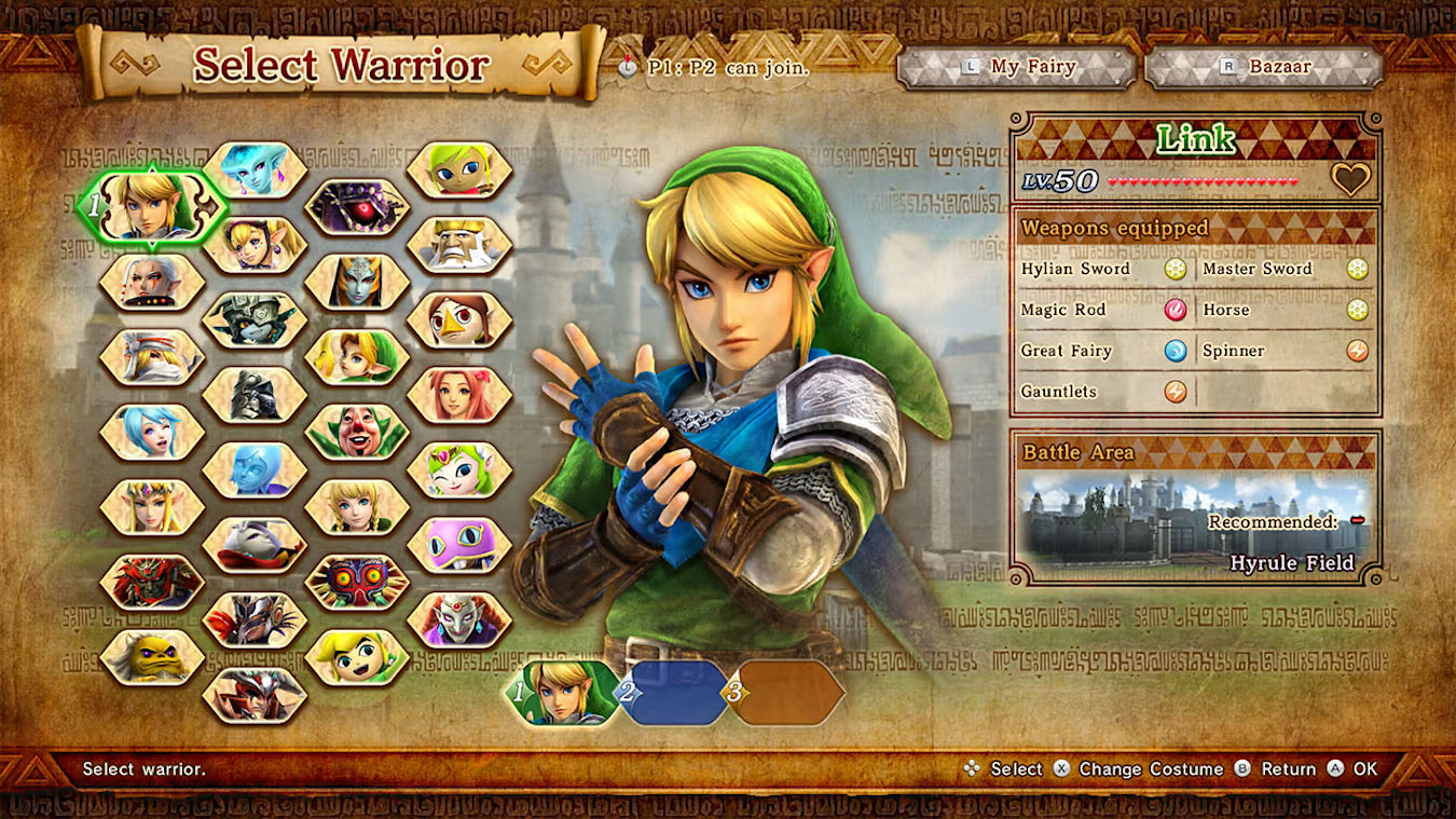 Hyrule Warriors: Definitive Edition US Nintendo Switch CD Key