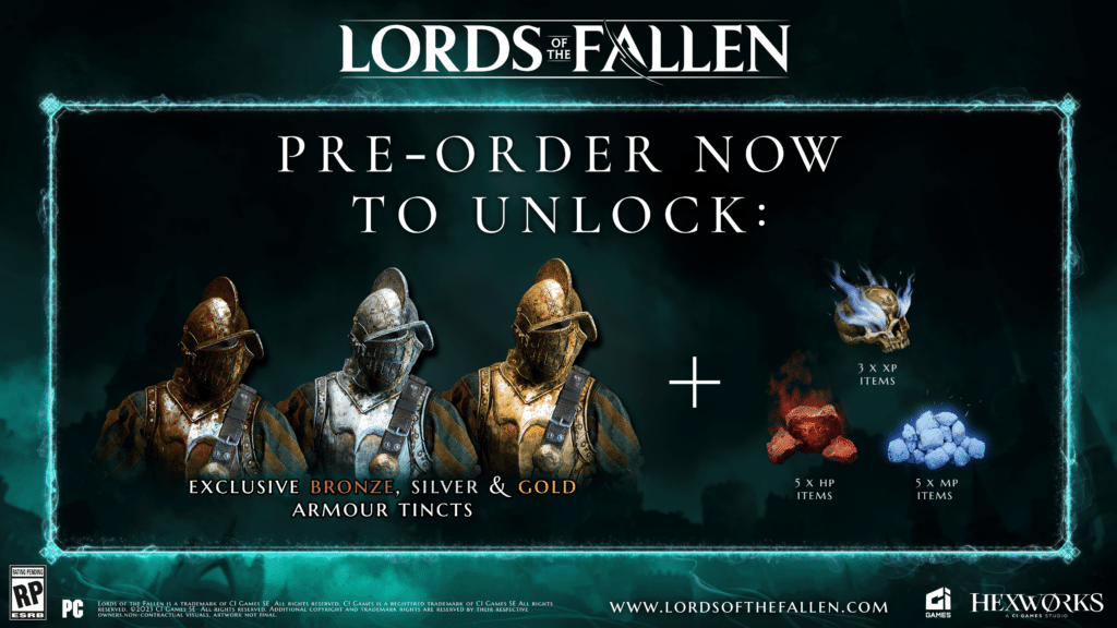 Lords of the Fallen (2023) - Pre-Order Bonus DLC EU PS5 CD Key