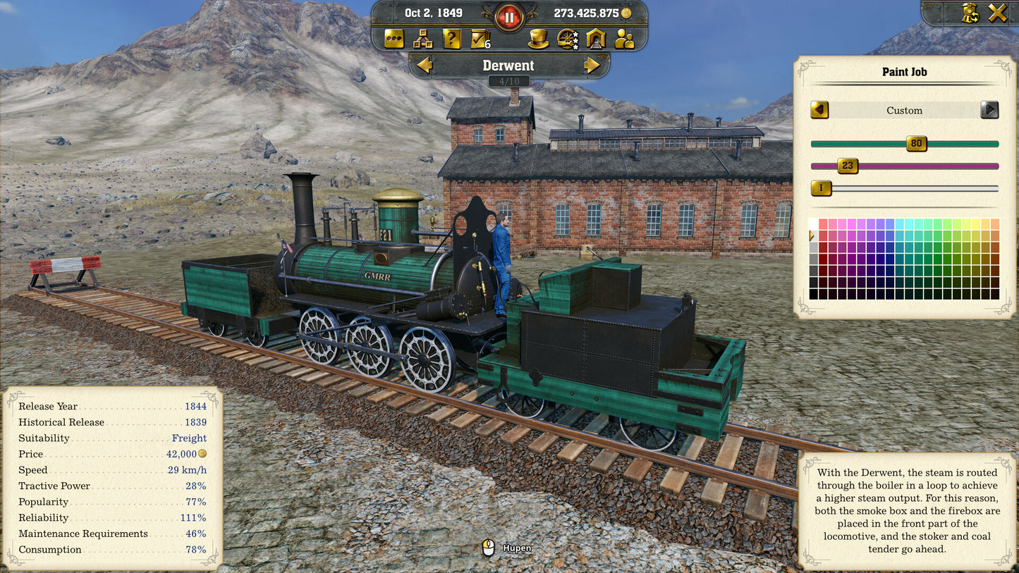 Railway Empire 2 - Deluxe Edition Upgrade DLC EU PS4 CD Key