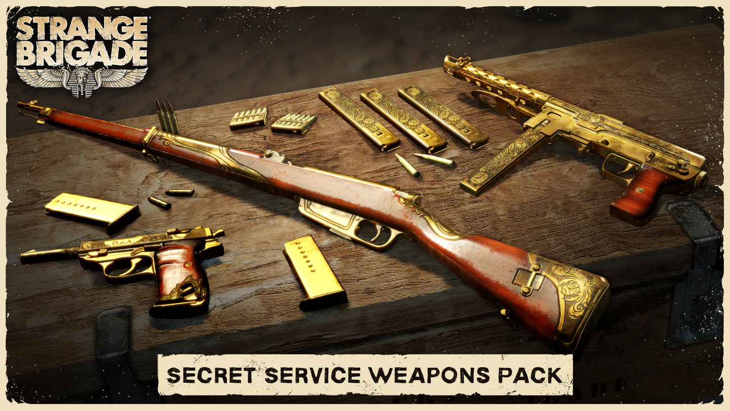 Strange Brigade - Secret Service Weapons Pack DLC EU PS4 CD Key