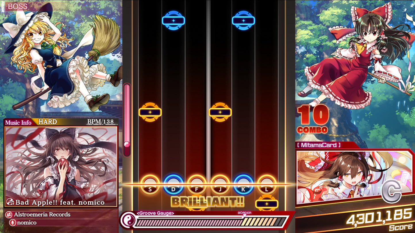 Touhou Danmaku Kagura Phantasia Lost EU PS4 CD Key
