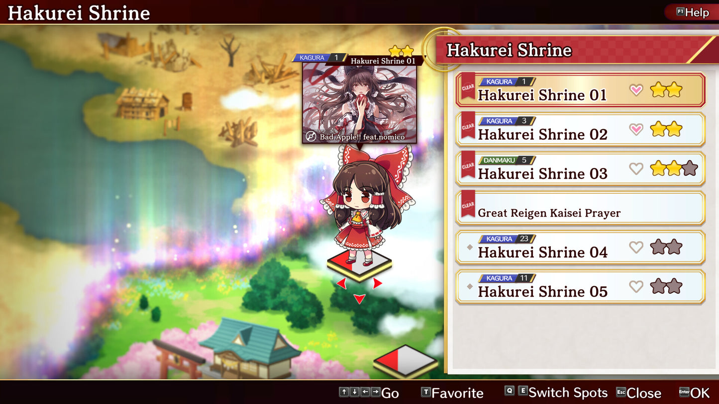Touhou Danmaku Kagura Phantasia Lost EU PS4 CD Key