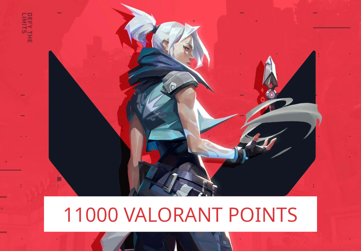 VALORANT - 11000 Valorant Points Gift Card EU