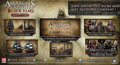 Assassin’s Creed IV Black Flag - Season Pass Ubisoft Connect CD Key