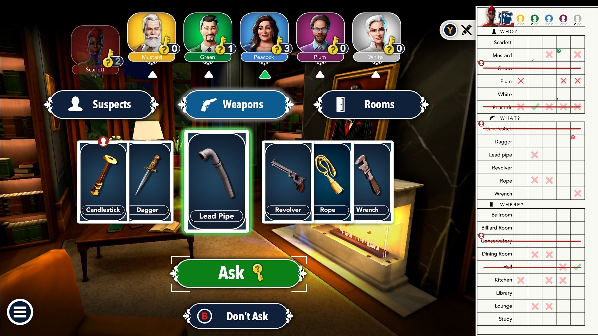 Cluedo EU XBOX One / Xbox Series X|S CD Key