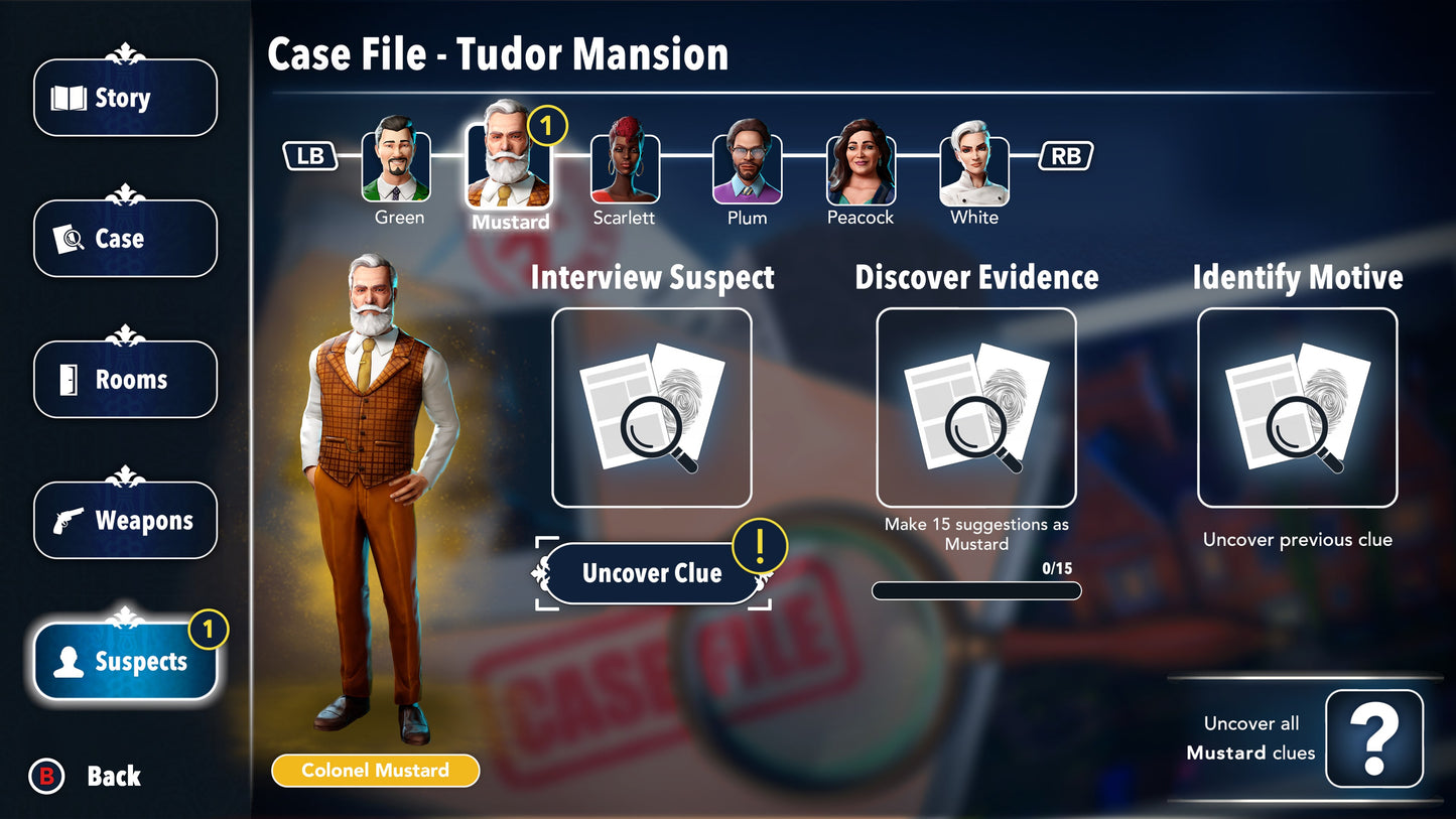 Cluedo EU XBOX One / Xbox Series X|S CD Key